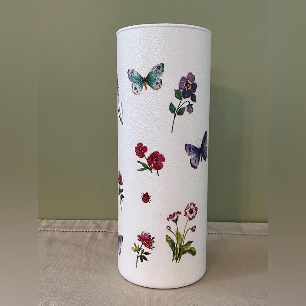 Vases, Decoupaged, Spring Decor, Home Decor - Picture 4 of 5